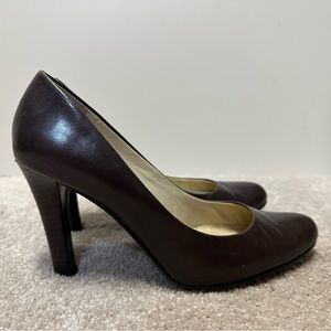 Chocolate Brown Lauren Ralph Lauren Heels